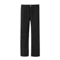 thumbnail image 6 of JAJAHO Women's Corduroy Pants Mid Rise Elastic Waist Tapered Pants Casual Baggy Solid Color Trousers With Pockets Soft Trousers, 6 of 6