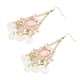 thumbnail image 4 of Accesorio con incrustaciones de de imitación pendientes colgantes de de concha retro, 4 of 8