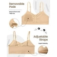 thumbnail image 4 of Livona Training Bras for Girls-Sports Bra, Fitness Bra, Padded Everyday Bra Bralette,Crop Cami Tank Top (6-14), 4 of 5