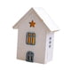 thumbnail image 4 of Exhibición navideña de casa de pueblo en miniatura, versátil, luminosa y tradicional. 13 cm blanco, 4 of 9