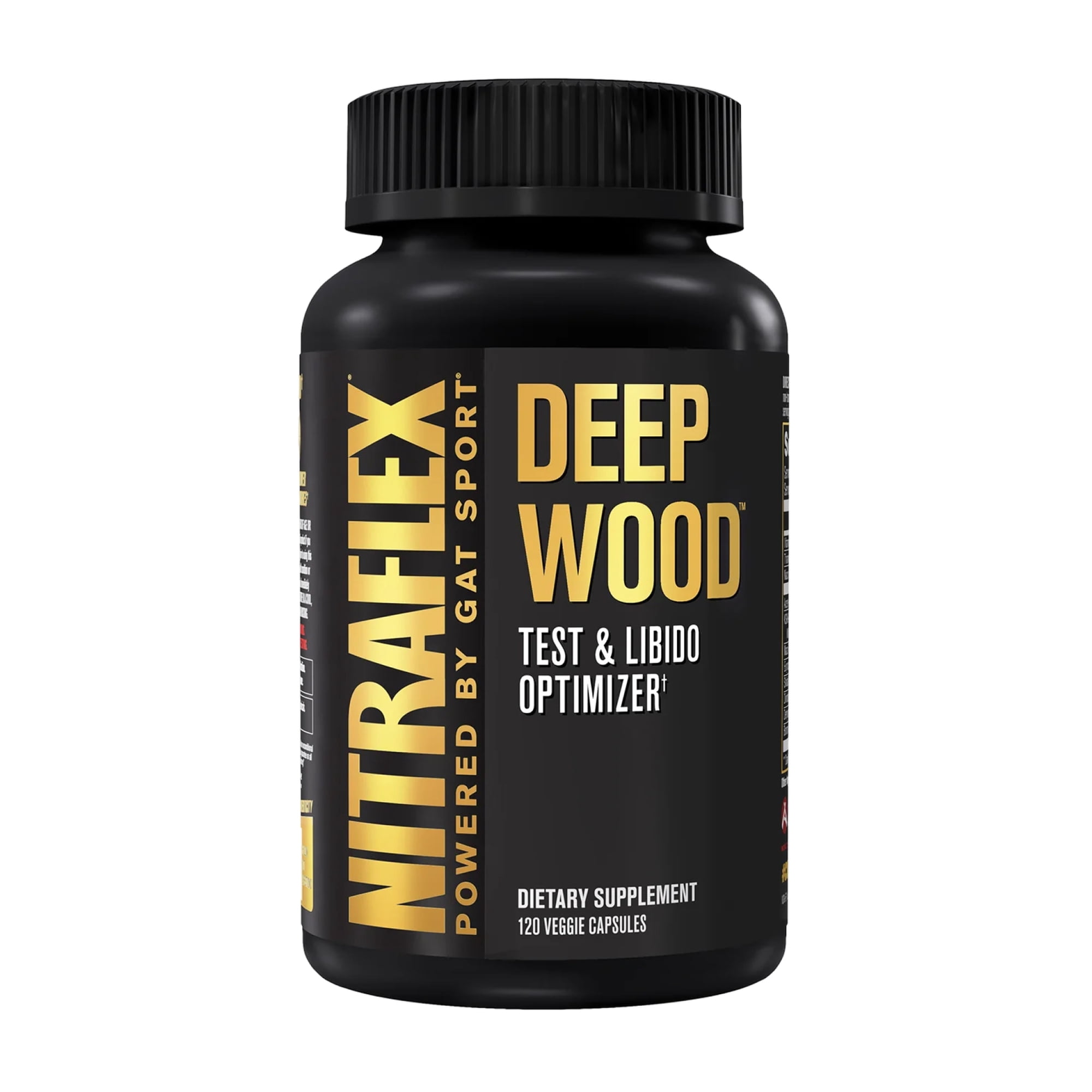 GAT SPORT NITRAFLEX DEEP WOOD, 240 Vegetable Capsules (60 Servings)