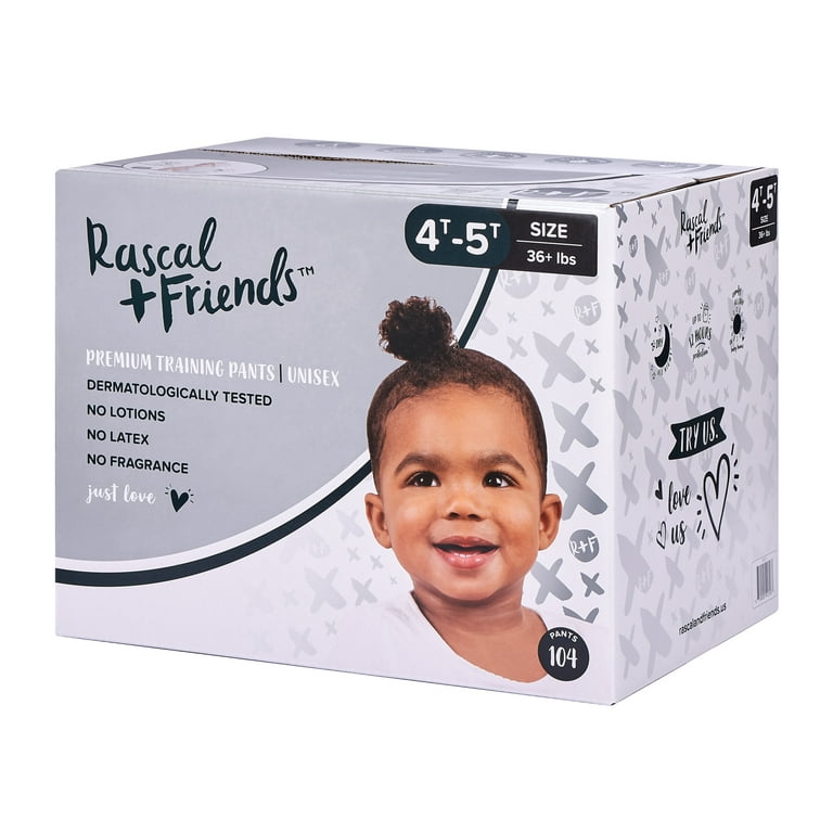 Rascal + Friends Premium Training Pants 4T-5T, 104 Count (Select for More  Options) 