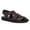 Brown, variant on YDN Women Closed Square Toe Fisherman Sandals Platform Adjustable Strap Flats Summer Outdoor Dressy Shoes Size 7 Green
