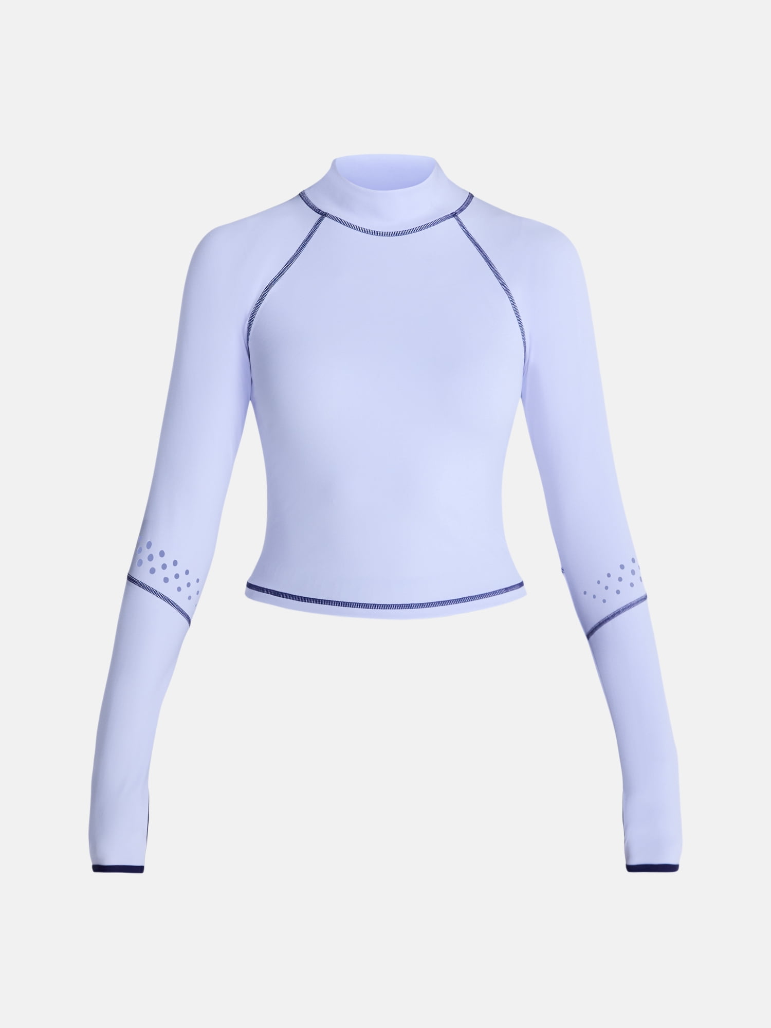Avia Women’s Mock Neck Run Top with Long Sleeves, Sizes XS-XXXL