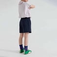 thumbnail image 4 of Kids Breathable Mesh Side Sports Shorts, Elastic Waist Lightweight Summer Outdoor Casual Shorts for Boys Girls 6 Monthsâ14 Years, 4 of 6