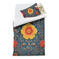 thumbnail image 2 of Pioneer Flower Duvet Cover and Pillowcase Set for Single Bedding, Bedroom Accessories for Kids Teens, 2 of 5