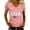 Light Pink, variant on Womens Shirts Gsakboxl Women Trendy V Neck Patriotic Tee 250th Anniversary American Flag Print Short Sleeve Fashion Casual Graphic T Shirt Ideal For Young Daily Holiday Womens Summer Tops L