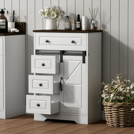 Walmart small cabinet with drawers discount