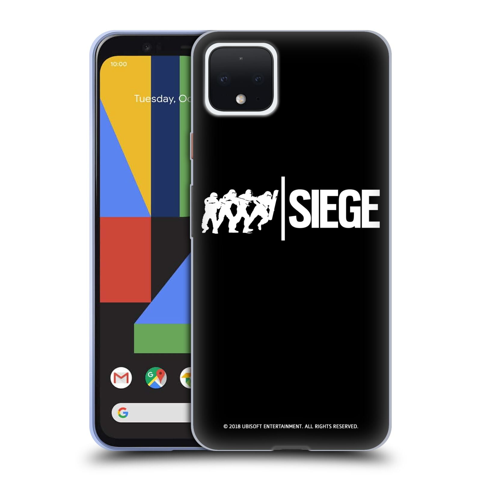 Head Case Designs Officially Licensed Tom Clancy S Rainbow Six Siege Logos Attack Soft Gel Case Compatible With Google Pixel 4 Walmart Com
