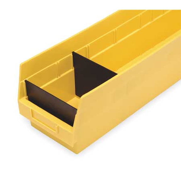 Quantum Storage Systems Shelf Bin Divider,W 6 5/8 In,PK50  DSB202/204/206