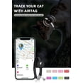 thumbnail image 4 of SENHAWK Reflective AirTag Cat Collar with Bell, Breakaway Safety Collar with Waterproof Silicone Holder, Adjustable Nylon Pet Tracking Collar Compatible with Apple AirTag for Cats, Neck 7.9-13in, 4 of 6