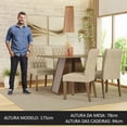thumbnail image 4 of Juego de Comedor Mesa y 4 Sillas Madesa Oxford Gisele MCI, 4 of 9