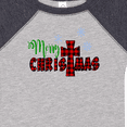 thumbnail image 4 of Inktastic Merry Christmas Buffalo Plaid Cross with Snowflakes Boys or Girls Baby Bodysuit, 4 of 5