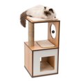 thumbnail image 1 of Meuble pour chats V-Box Catit Vesper, noyer, petit, 1 of 8