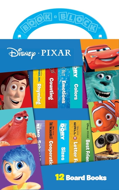 Disney*pixar : My First Library 12 Board Book Block Set (Board book)