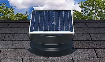 Solar Attic Fan 48-Watt with 25-Year 