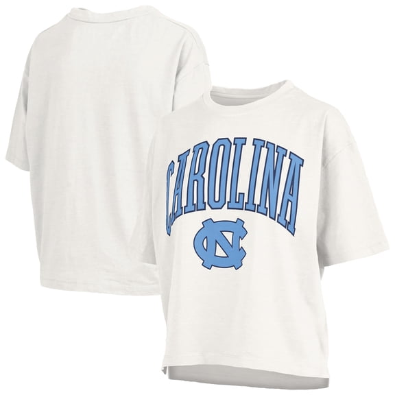 Women's Pressbox  White North Carolina Tar Heels Nelson T-Shirt