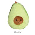 thumbnail image 2 of Cateissary Cojín de felpa para niños y adultos, juguete con costuras, expresiones realistas, cojín de aguacate Juegos de cama palta 20 cm 0.1 kg, 2 of 6