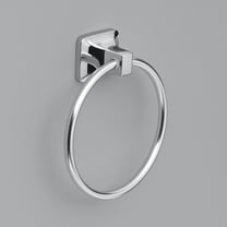 OakBrook 4003477 Towel Ring Cast Zinc Die, Chrome