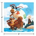 thumbnail image 2 of Creative Converting Pirate Treasure Beverage Napkins, 16 ct, 2 of 3