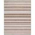 thumbnail image 2 of Safavieh Beach House Merrilyn Striped Indoor/Outdoor Area Rug, Brown/Ivory, 9' x 12', 2 of 19