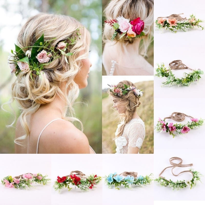 flower band hair