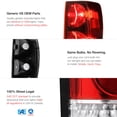 thumbnail image 2 of VIPMOTOZ Passenger Side Red Lens OE-Style Right Tail Light Housing Lamp Assembly Replacement For 2004-2012 Chevy Colorado GMC Canyon, 2 of 6