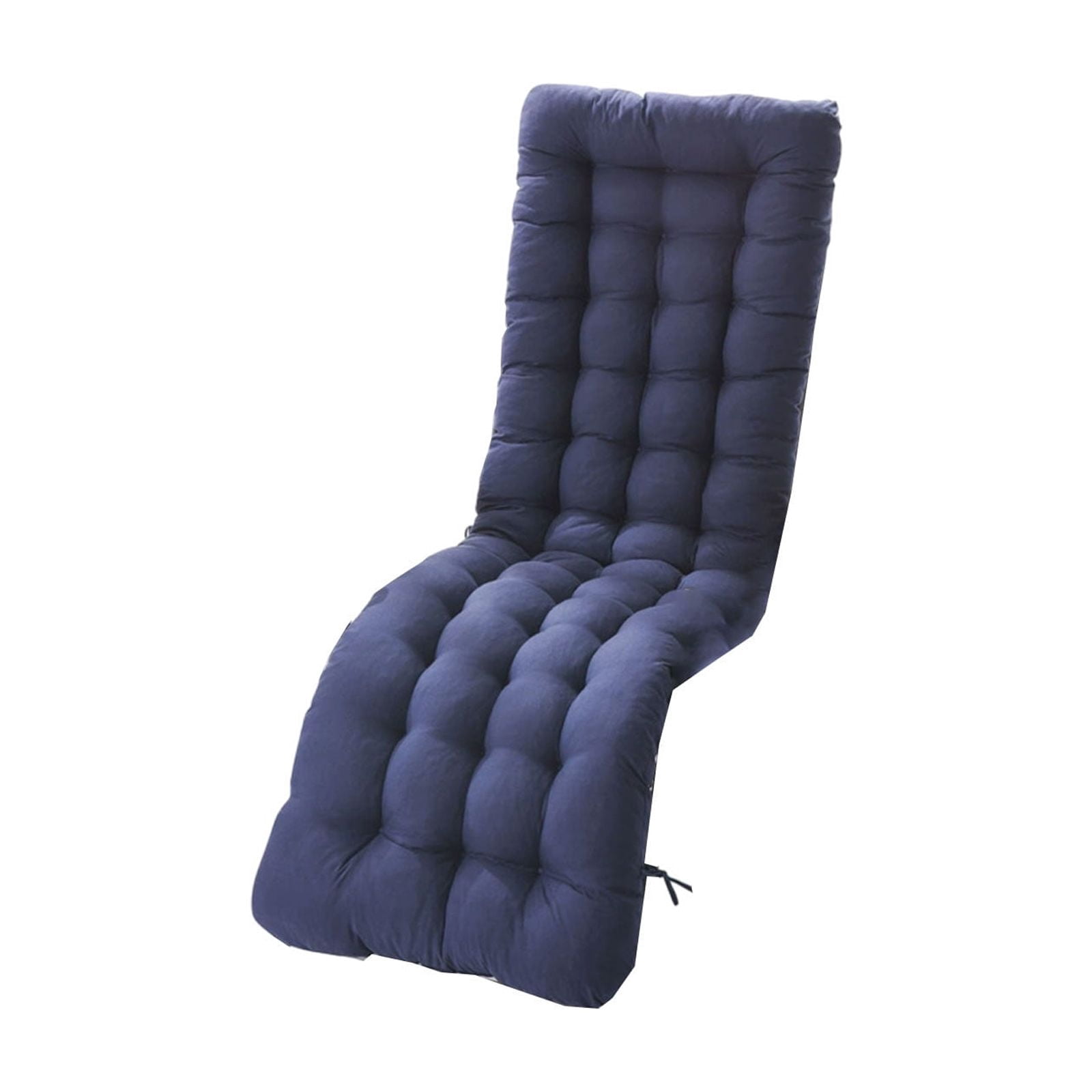 Lounge Chair Cushion,Outdoor Lounge Chair Cushions,Seat Cushions,Lounge Chair Cushion,Cushions for Outdoor Furniture,Patio Cushions Chaise Outdoor Mattress Recliner Quilted Thick(Navy)