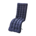thumbnail image 2 of JingChun Patio Chaise Lounger Cushion, Lounge Chair Recliners Chair Cushions, Rocking Chair Sofa Cushion with Ties,Thick Padded Swing Bench Cushion, 2 of 6