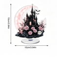 thumbnail image 3 of Gumesh Halloween Ghost Coffee Centerpiece -Detachable Acrylic Table Decor with Base, Standing Sign for Home Indoor Desktop Office Shelf, 3 of 7