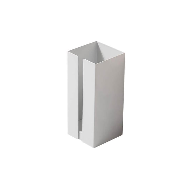 Matsuzay Bastidores de almacenamiento Sin clavos Sin perforación Bolsa de basura Aparato de acabado Colgador lateral para refrigerador Estante de Almacenamiento y organización del hogar Matsuzay HA019210-00