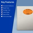 thumbnail image 3 of Avery Printable Oval Labels, Bright Orange, 4.25" x 2.5", 480ct, 3 of 11