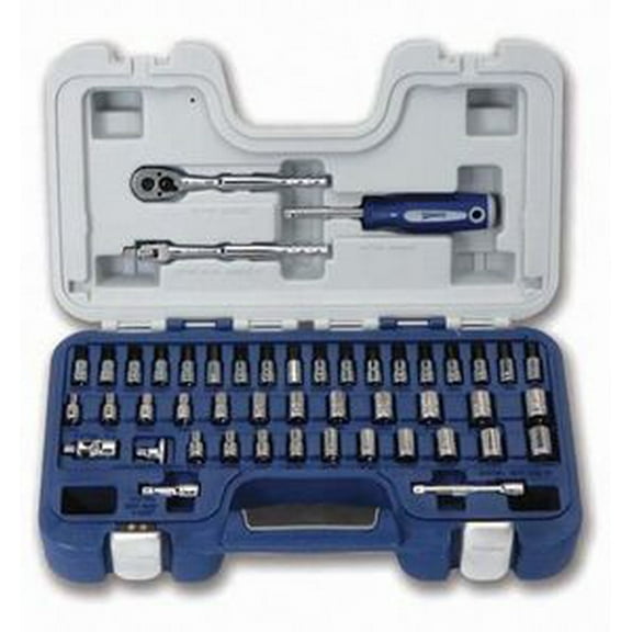 Williams 50601 1/4-Inch Drive Deluxe Socket Set, 47-Piece