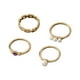 thumbnail image 2 of Fiudx Juego de Anillos Geométricos, Diseño Único Chapado En Oro, Elegante Joya para El Dedo, Exquisita Selección de Formas, Perfecto para Fiestas, Aniversarios y Festivales, Regalo Ideal para Mujeres, 2 of 6