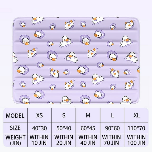 Pet Pad Gel Infused Mat For Dogs And Cats Indoor Outdoor Summer Comfort Slip Design