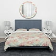 thumbnail image 2 of Designart 'Abstract Flower Pattern with Orchid' Modern & Contemporary Duvet Cover Set, 2 of 4
