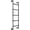65.00 inches, variant on 165cm/65in Basement Window Well Egress Ladder, Easy Install, Durable & Safe Black Carbon Steel Attic Bunk Bed Ladder, 5-Step Wall/Floor-Mounted Ladder, Loads 441lbs