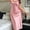 Pink, variant on Youpwaven Women's Plus Size Satin Nightgowns Silk Nightdress Slip Dress Sexy Lingerie Sleep Night Dress Long Sleepwear Chemise, Size XL-5XL, Pink