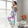 thumbnail image 5 of Sikiie Eiffel Tower and Hearts Women’s Ultra-Soft Comfy Lounge Pants Sleepwear Comfy Lounge Pants Drawstring Sleep Bottoms with PocketsMedium, 5 of 6