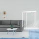 thumbnail image 2 of Escultura De Metal Acrílico Inspirada En Hojas, Adorno De Mesa Para Decoración Nórdica Creativa Del Hogar, Figura Abstracta, Mesa Auxiliar Decorativa Para Baño Y Sala De Estar., 2 of 8