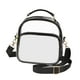 thumbnail image 2 of Bolso bandolera transparente, bolso bandolera, bolso de mano, correa desmontable, aprobado para estadios Negro, 2 of 8