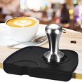 thumbnail image 3 of Alfombrilla de silicona para espresso, alfombrilla de manipulación de café negro, almohadilla de manipulación de esquina antideslizante para herramienta de barista para proteger su encimera JAMW Sencillez, 3 of 5