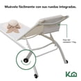 thumbnail image 4 of Camastro Exterior 2Pzs Reclinable Silla Playa Jardín Alberca beige, 4 of 6