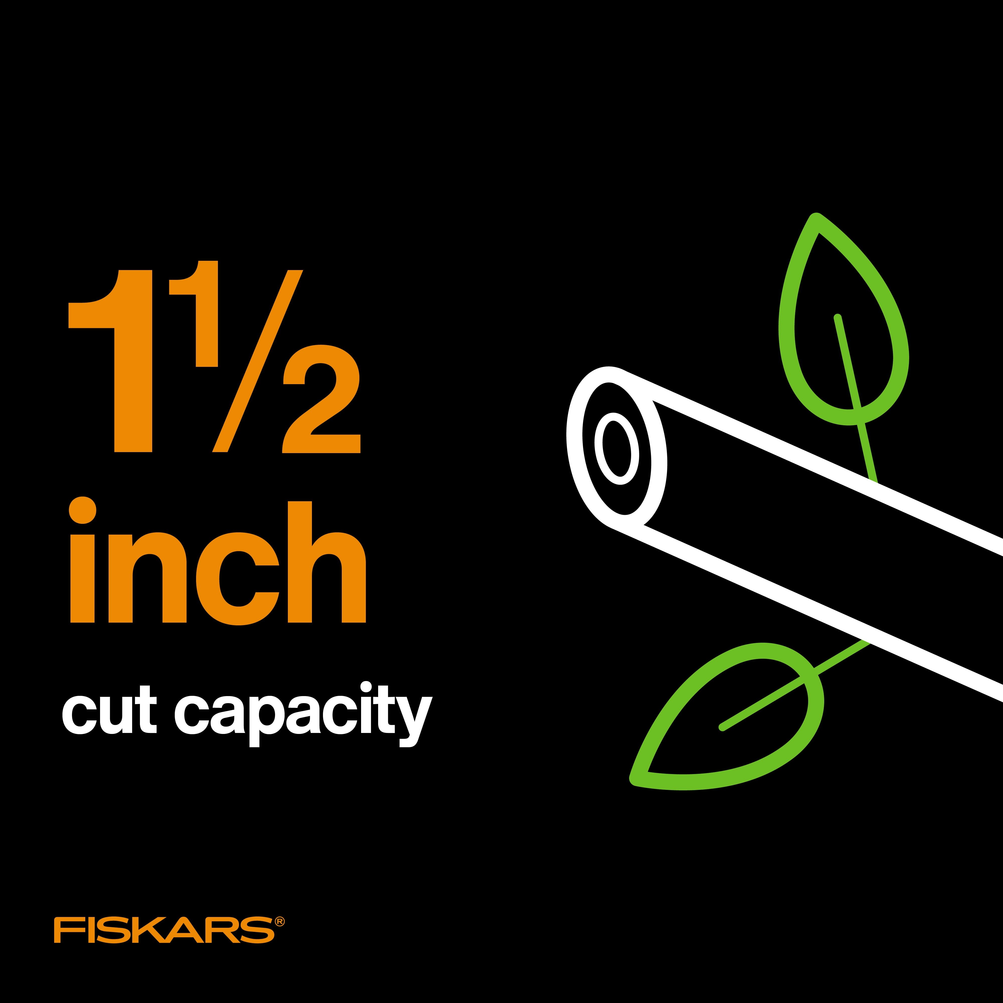 (2 pack) Fiskars Lopper Extendable Handle and Single Pivot, 25"-37" Handle Extension