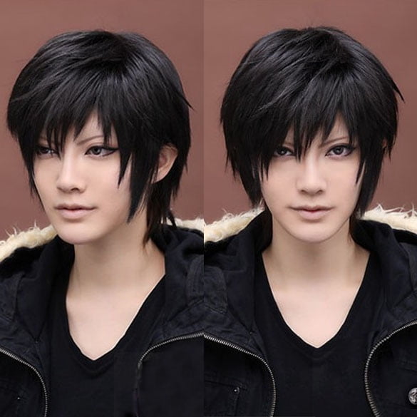 Men Male Short Green Full Boys Anime Cosplay Costume Party Synthetic Hair  Wigs  eBay