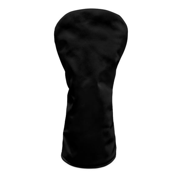 Yuyamidu Black Golf Headcovers, Waterproof Golf Head Covers for Hybrid Fairway Driver PU Leather Golf Head Protective Cover