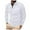 C111/White, variant on XIYON Mens Fashion Polo Shirts Spring And Fall Men's Long Sleeve Lapel Plaid Shirt Sports Shirt With Button Pocket Classic Comfortable Mens Shirts