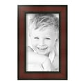 thumbnail image 2 of ArtToFrames 7" x 12" Honors Mahogany Picture Frame, 7x12 inch Brown Wood Poster Frame (WOM-5155), 3 Pack, 2 of 6