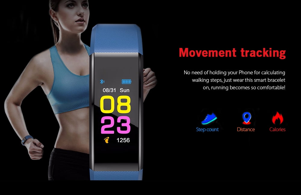 id115 plus 0.96 inch smart bracelet