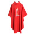 thumbnail image 1 of Vestimenta para misa de casulla BLESSUME Church Wheat Bird Algodón, 1 of 7